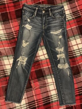 American Eagle Super Stretch Crop Jegging Skinny Jeans